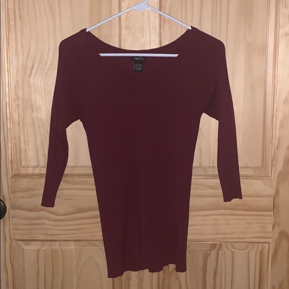 Rue 21 ribbed sweater